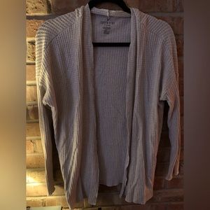 American Eagle Cardigan tan